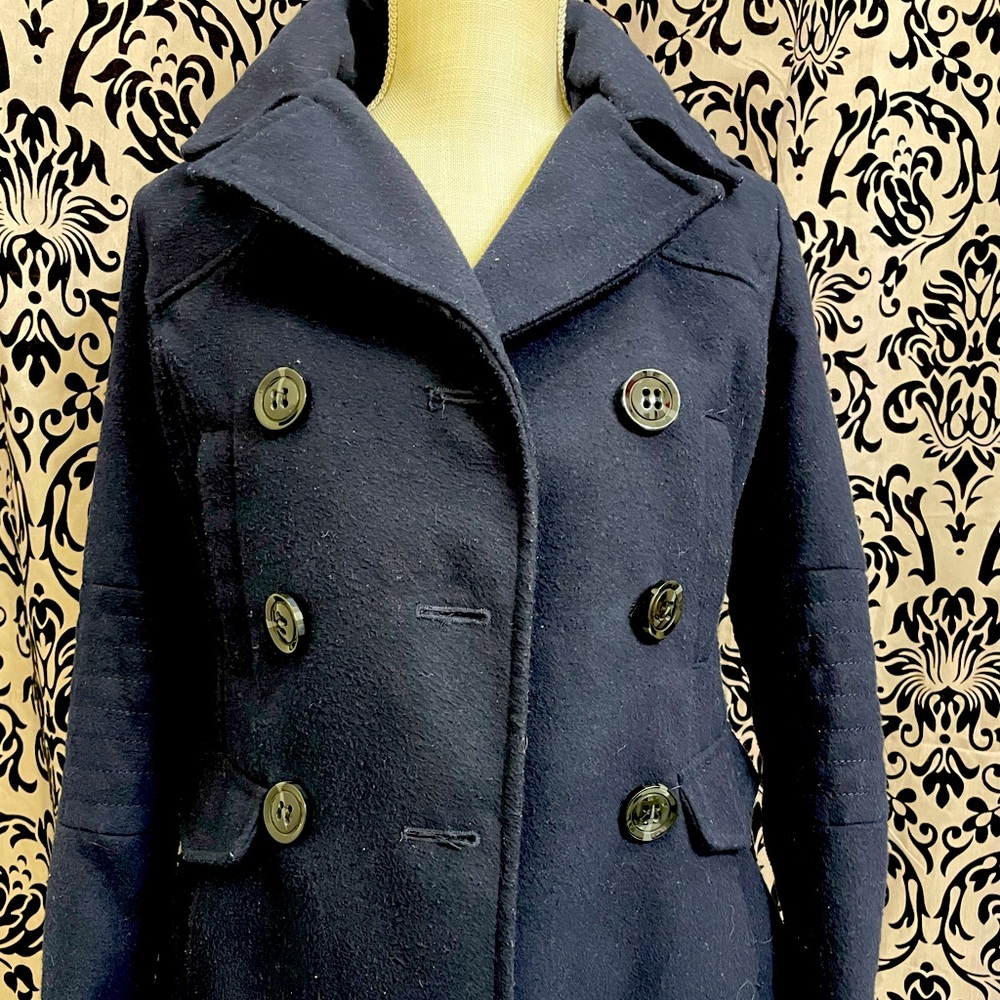 Navy Hooded Winter coat